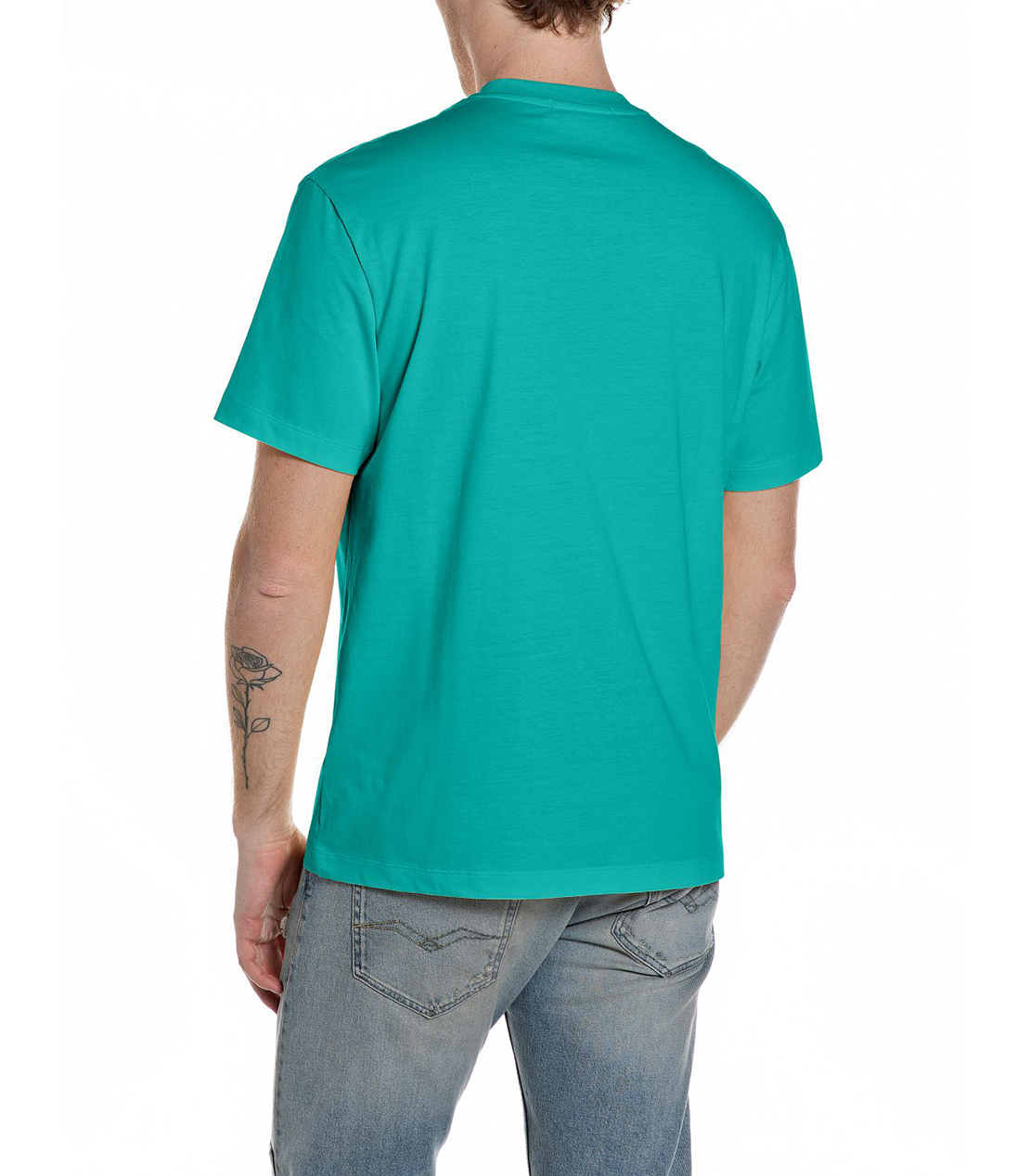 ベーシックジャージーカクテルプリント Tシャツ 詳細画像 エメラルド 2